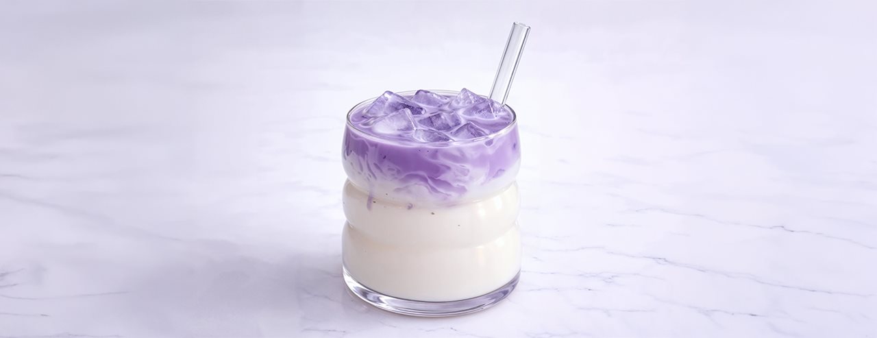 Ube Latte: cu această rețetă puteți prepara băutura aflată în tendințe