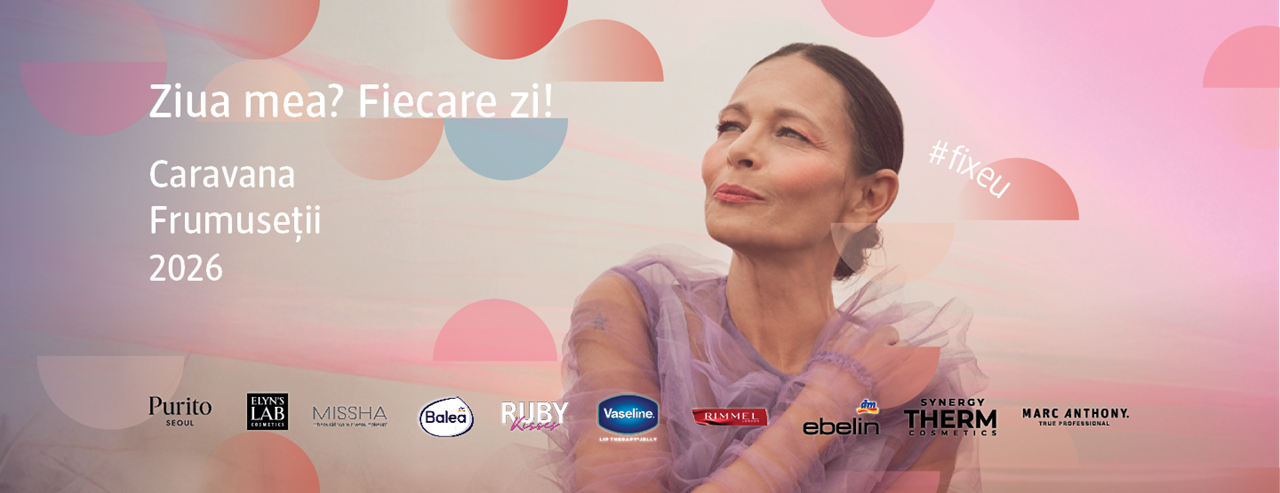 Caravana Frumuseții dm ajunge în 12 orașe din România – „Ziua mea? Fiecare zi!”