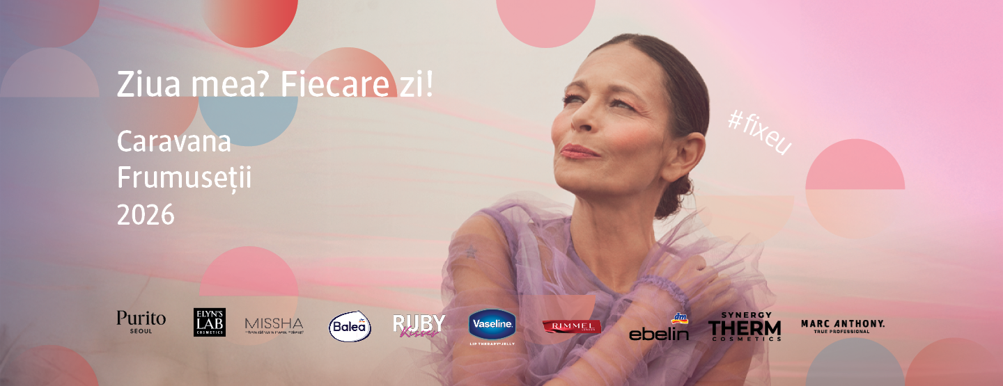 Caravana Frumuseții dm ajunge în 12 orașe din România – „Ziua mea? Fiecare zi!”