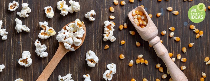Popcorn: mai sustenabil și ușor de făcut 